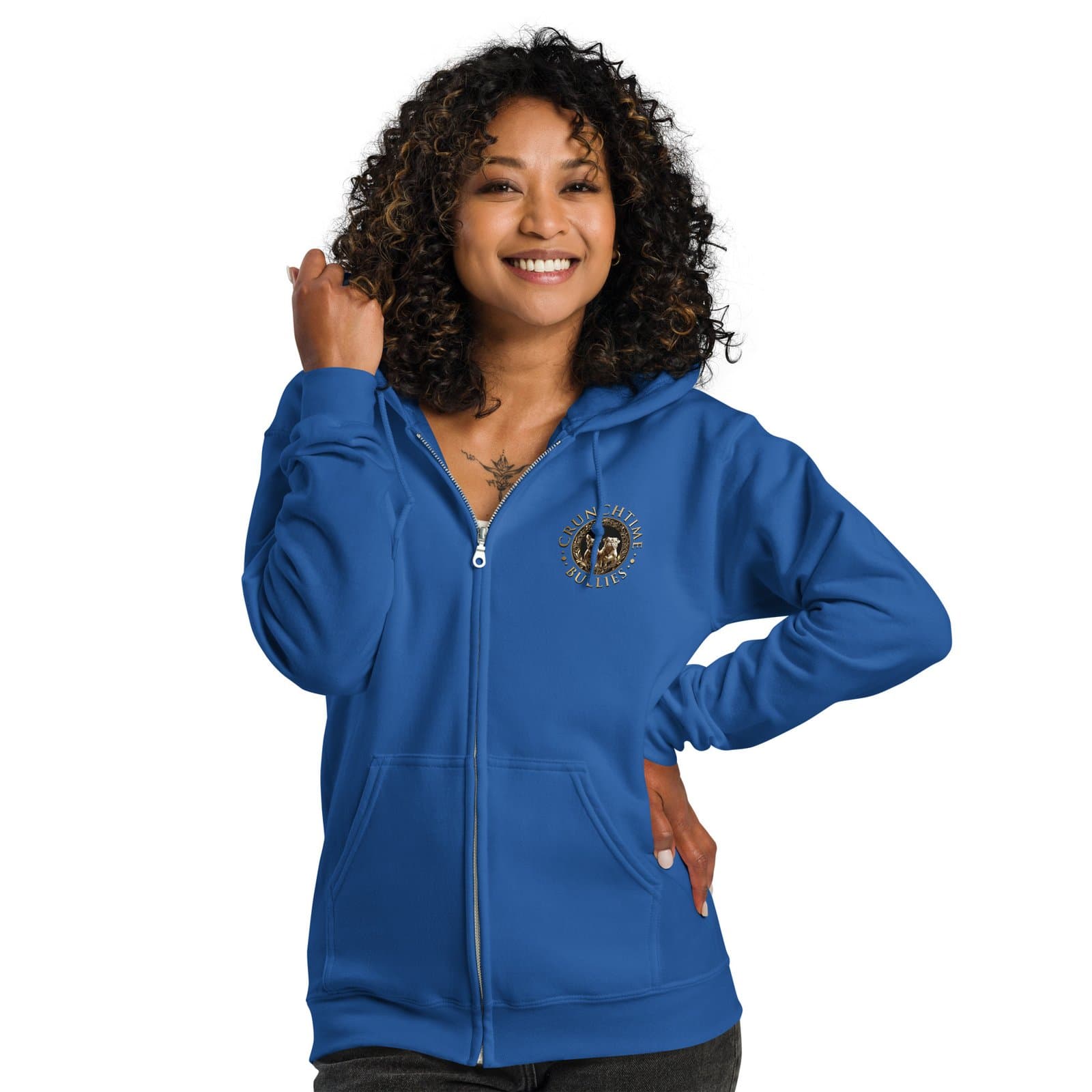 Unisex Heavy Blend Zip Hoodie - Royal